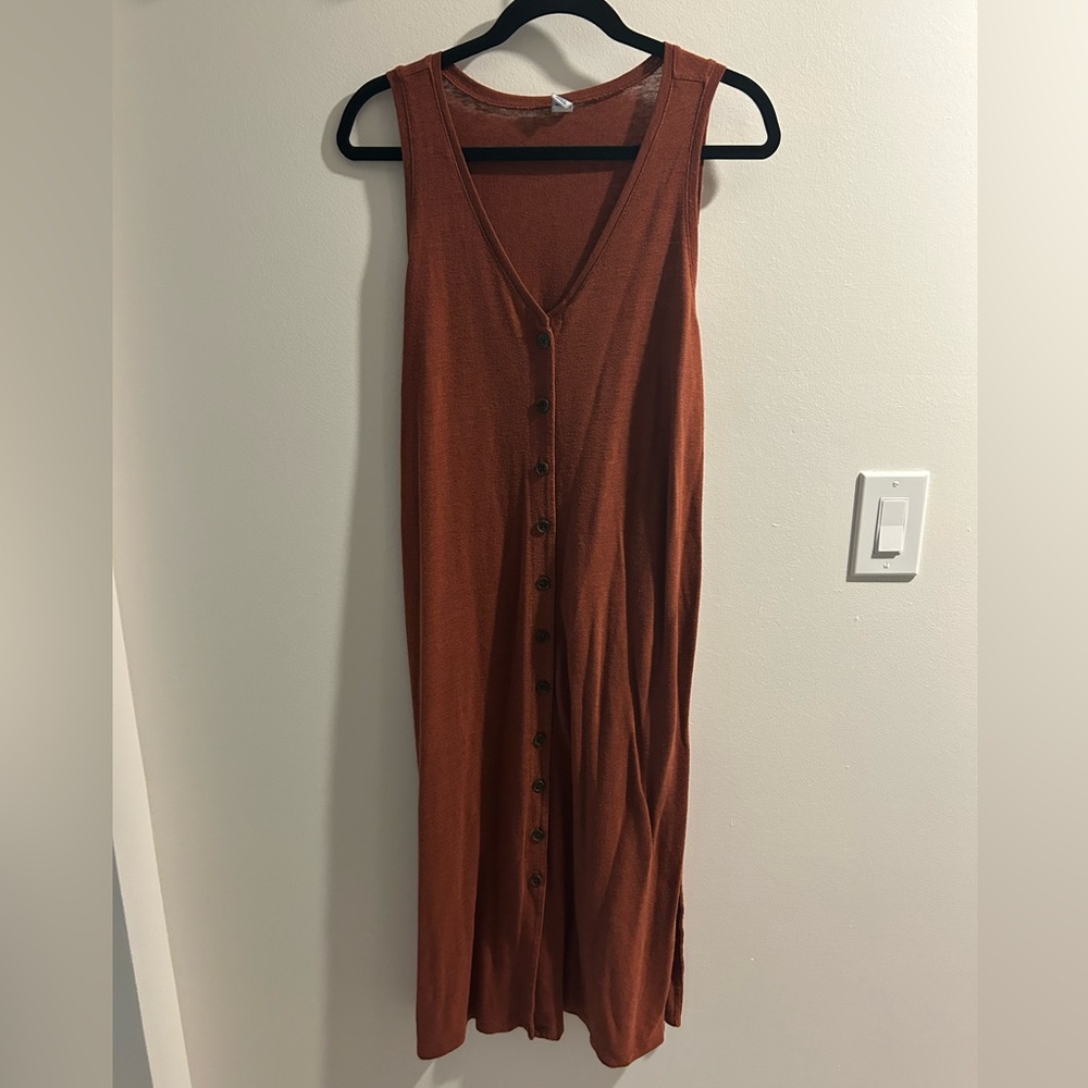 Old Navy Terracotta Knit Dress